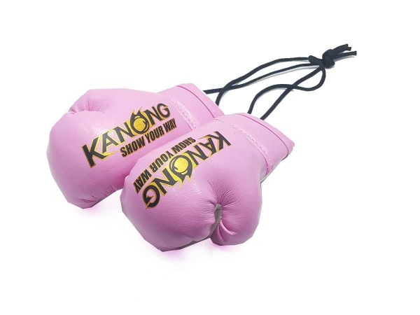 Kanong Hanging Thai Boxing Gloves : Light Pink